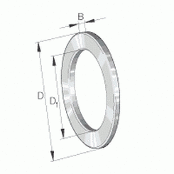 Кольца упорных подшипников